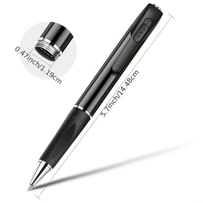 32GB Voice Activated Recorder with MP3 Player & 1080P Body Camera - Digital Recording Pen, Mini Belt Clip Design, Indoor Outdoor Surveillance, Conference Business Lecture Classroom