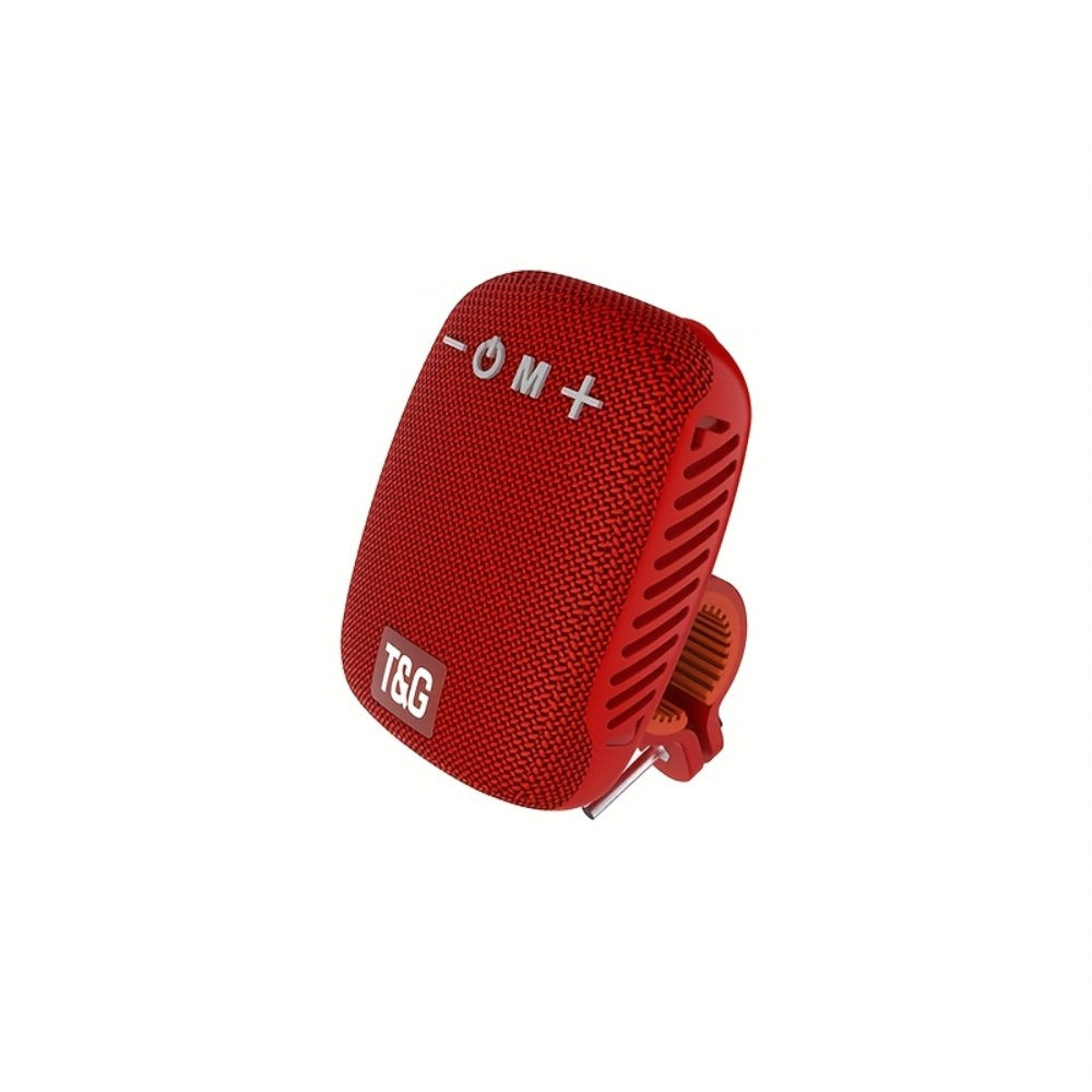 T&G 392 IPX5 Waterproof Cycling Bluetooth Speaker – Compact Outdoor Wireless Speaker with TWS Stereo, FM Radio, TF Card & USB Drive Support, Type-C Charging, Compatible with Phone & Tablet