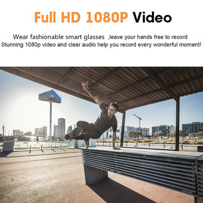 Smart Glasses Camera 1080P HD Video Recording, Built-in 32GB, Music Playback & Phone Call, Wearable Action Camera Sunglasses, 2-Hour Battery, for Travel Vlogging Outdoor Sports, Valentine's Day Gift