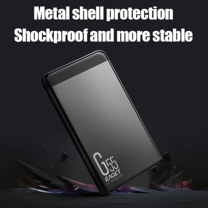 500GB Portable External Hard Drive USB 3.0 Metal Enclosure HDD High-Speed Mobile Backup Storage Plug & Play for PC Mac MacBook PS4 PS5 Xbox Smart TV – EAGET G55 Compact Durable Design