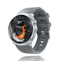 Gray Lightweight Round Screen Watch