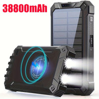 38800mAh-Black Buit in 4Cables