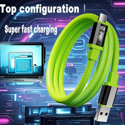 2-Pack USB-C to USB-C Super Fast Charging Cable with Data Transfer, Matcha Green, for Android Samsung Galaxy Google Pixel Xiaomi Redmi OPPO Vivo, Home Travel Car Charger Cord