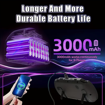 Retro Handheld Game Console Linux System 4.5 Inch HD Screen 64GB Card 3000mAh Battery - Portable Vintage Gaming Device, Perfect Birthday Christmas Halloween Gift for Kids Adults