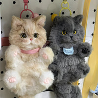 Orange Cat + Gray Cat Pendant Material Kit