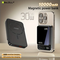 Black 30W fast charge 10000mAh