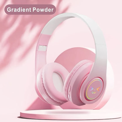 ANC Wireless Headphones Bluetooth 5.3 Foldable Lightweight Over-Ear with Mic – Powerful Bass Stereo for Home Office Travel – Christmas Birthday Gift