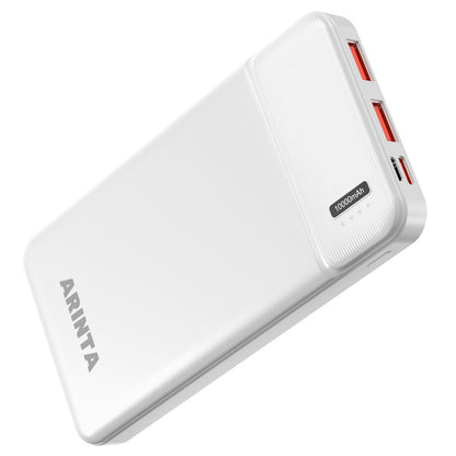 10000mAh Slim Power Bank PD 22.5W Super Fast Charging – Dual USB-A Output, 20W USB-C Input/Output, Lightweight Travel Portable Charger for Smartphones, Tablets & Heated Clothes, Gift for Men & Women