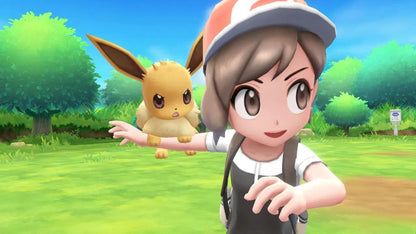 Pokemon Let's Go Pikachu Nintendo Switch Game – US/AS English Edition, Kanto Region Adventure with Motion Catching, 2-Player Co-op & Pokemon GO Connectivity, Great Gift for Kids & Pokemon Fans