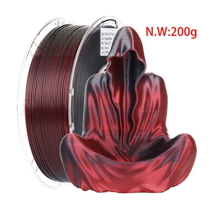 Multicolor PLA Filament 1.75mm 200g High Speed Printing – Strong Toughness High Precision Neat Winding Gradient 3D Printer Filament | KELEIDI Multicolor PLA Spool for FDM 3D Printers Hobbyists
