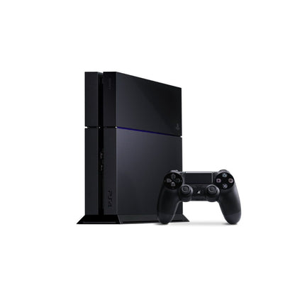 PS4 Console 500GB Renewed – Sony PlayStation 4 Refurbished Gaming System with 8-Core CPU, 1.84 TFLOPS GPU, Social Sharing & Huge Game Library, Great Gift for Gamers