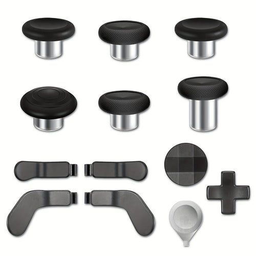Xbox Elite Controller Series 2 Accessories 13-in-1 Replacement Kit - Paddles Thumbsticks Analog Sticks 2 D-Pads Repair Tool Stainless Steel Parts Set for Xbox Elite 2