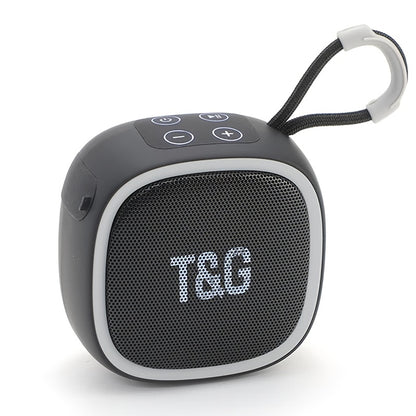 T&G TG659 Mini Bluetooth Speaker IPX4 Waterproof 3W Loud Sound Type-C Rechargeable Wireless Speaker for Pool Party Beach Camping Travel Compatible with Smartphones Tablets TV