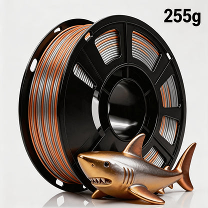 Rainbow PLA Filament 1.75mm Single Dual Triple Color Vacuum Packed – Neatly Wound High Precision ±0.02mm Smooth Printing 0.56lb 0.41lb | Rainbow Gradient PLA Spool for FDM 3D Printers Hobbyists