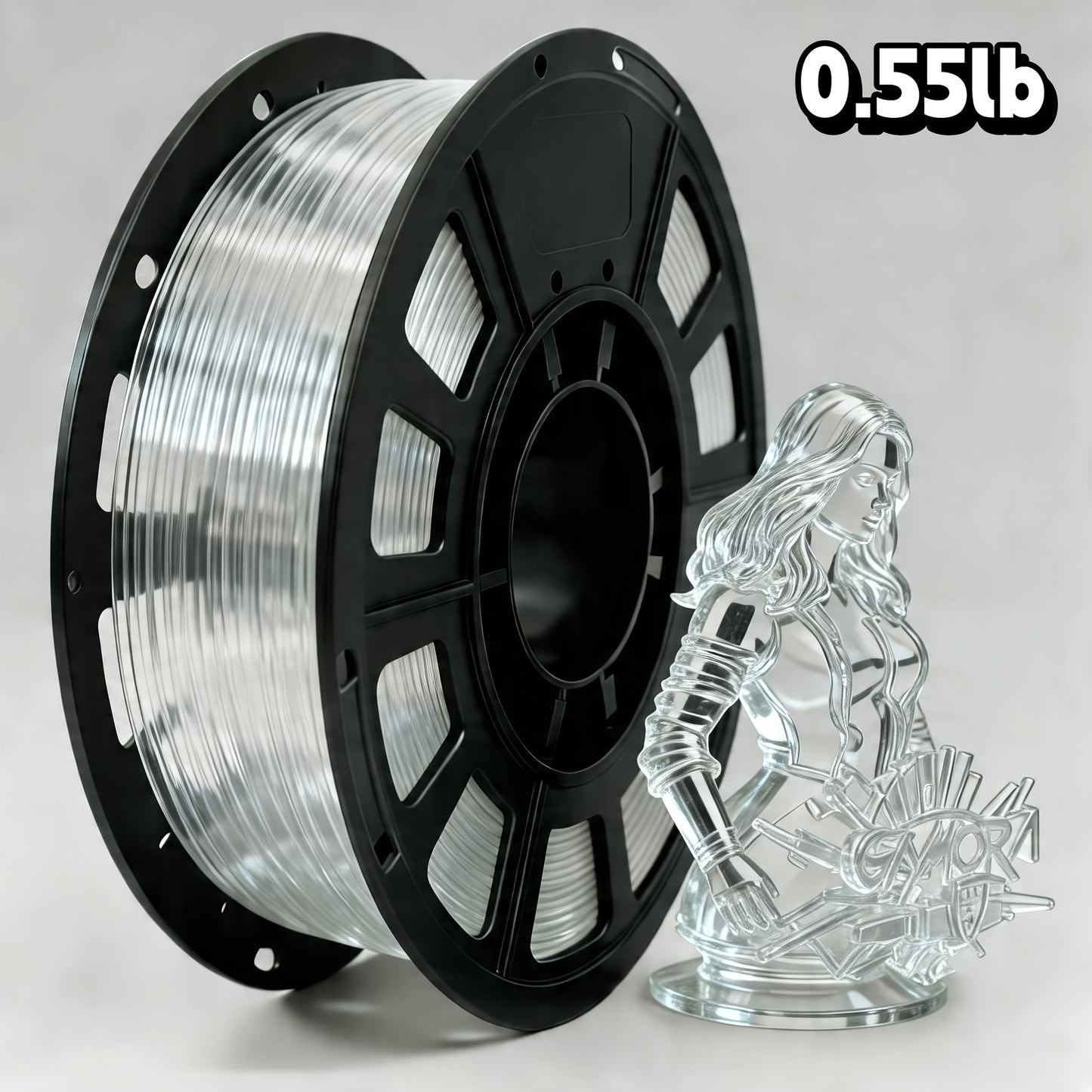 Vacuum Box PLA Filament 1.75mm 250g Various Colors Low Warping High Precision ±0.02mm Moisture Proof Premium Sealed Spool Compatible with Most FDM 3D Printers Special Edition