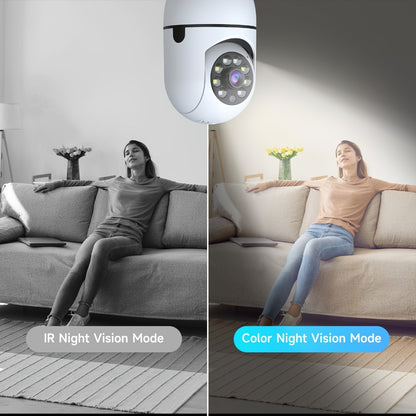 Pan Tilt Indoor Security Camera 355° with Dual Band 2.4G/5GHz WiFi, Color & B&W Night Vision, 2-Way Audio, Baby Pet Monitor, Motion Detection, Alexa Compatible, Cloud & SD Storage – 1/2/3/4 Pack