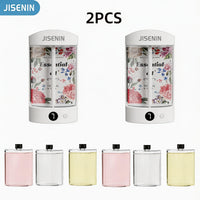 2-piece set - 2 machines + 2 bottles each of Hilton, Shangri-La, and Gardenia essential oils