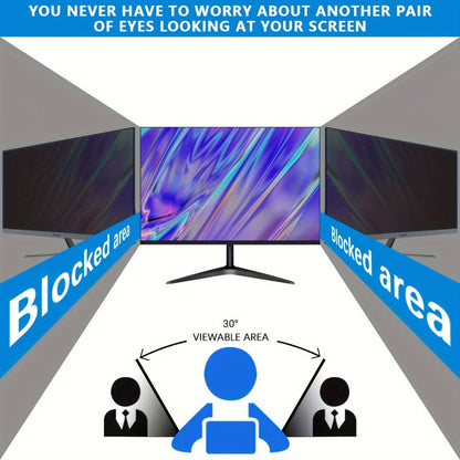 Privacy Screen Protector for MacBook Air 13.3" (2018-2021) & MacBook Pro 13.3" (2016-2022), 30° Privacy Filter, Blue Light Blocking, Anti-Glare, Multi-Layer Protective Film, Eye Strain Relief