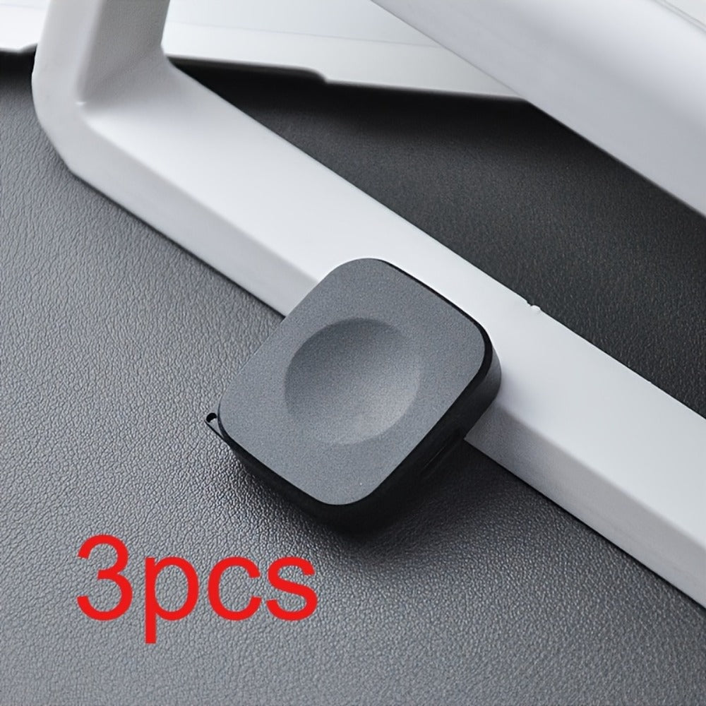 Portable Smartwatch Charging Dock Travel Charger Compact Lightweight USB Powered Value Pack 1 2 3 4 Units – Black White Transparent Smartwatch Charger Stand