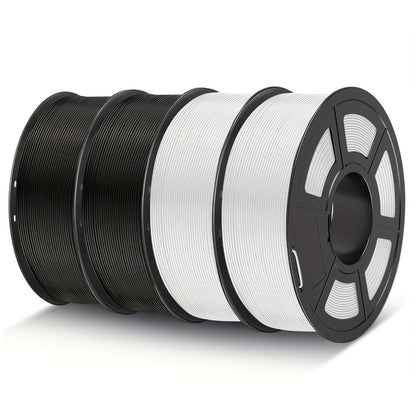 Engineering-Grade PETG Filament 1.75mm 1kg Tangle-Free – High-Speed Precision Strong Tough 3D Printing Filament 2.2lb Neat Winding Full Spool | FDM Compatible Functional Parts Prototypes Outdoor Use