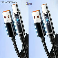 USB to Type-C 78.74inch
