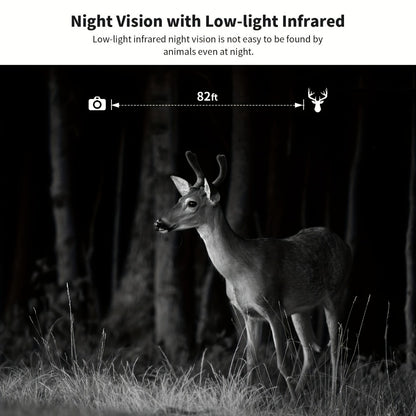 Solar Powered 4G Trail Camera 4K Live View 0.2s Trigger Speed 120° Wide Angle 850nm Night Vision No WiFi Needed Cellular Hunting Wildlife Game Camera with Remote Phone Access