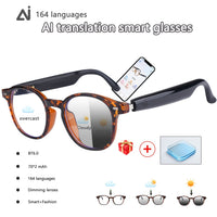 UF03 Camellia Translation Glasses + Self-Tinting Lenses