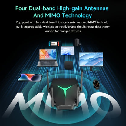1167Mbps WiFi Repeater Single to Dual Band Converter - Wall-Penetrating Signal Booster Extender, 2.4G & 5G Simultaneous, 802.11ac Plug-In Design, Upgrades Single Band Router to Dual Band