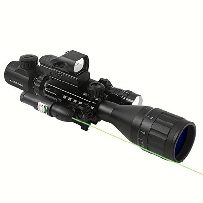 Rifle Scope Nitrogen-Filled Illuminated Reticle for Hunting Airsoft Pellet Guns, Multi-Power Zoom Tactical Scope, 3-9x40 4-20x44 5-30x56 4-16x50 Options, Aluminum Alloy Tube
