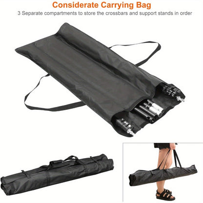 Photography Background Stand 10x8.5 FT Adjustable – Photo Backdrop Support System for Video Studio, Portrait & Streaming with Portable Carry Bag & Clamps Included