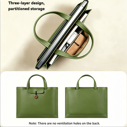 Laptop Sleeve Bag 13 14 15.6 16 Inch Protective Case with Carrying Strap Inner Liner Pouch Compatible MacBook HP Dell Lenovo Multi-Color Portable Shoulder Handbag Travel Briefcase for Women Men