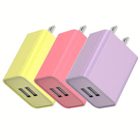 3-Pack,Yellow+Pink+Purple