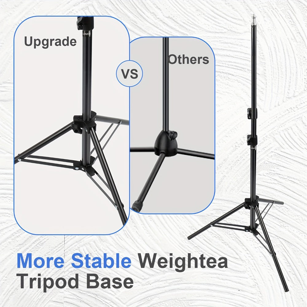 62 Inch Overhead Phone Tripod with Travel Bag – Adjustable Top-Down Bird Eye View Phone Holder & Desktop Stand for Cooking Tutorials, Drawing, Online Teaching, Live Streaming & Flat Lay Photography