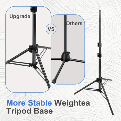 62 Inch Overhead Phone Tripod with Travel Bag – Adjustable Top-Down Bird Eye View Phone Holder & Desktop Stand for Cooking Tutorials, Drawing, Online Teaching, Live Streaming & Flat Lay Photography