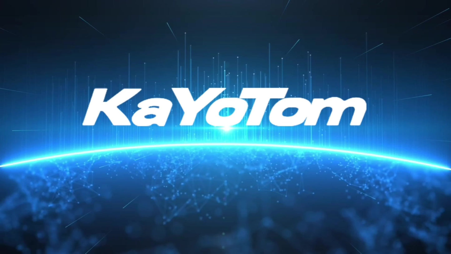 Kayotom K300S 4G Global Walkie Talkie Unlimited Range, No Monthly Fee Two Way Radio, UHF 400-480MHz Long Battery Life, Dustproof Shockproof Handheld Transceiver for Outdoor Group Remote Coordination