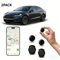Two-Pack Black GPS Locator