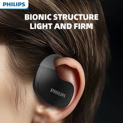 Philips TAT2708 True Wireless Earbuds, Stereo Surround Sound ENC Noise Cancellation Touch Controls Built-in Mic, 24H Polymer Battery USB-C Fast Charging Case, Lightweight for Commuting Workouts Daily Use