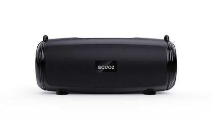 3D Surround Sound Bluetooth Speaker with Subwoofer BCUOZ, Portable Wireless Bass Speaker TWS Stereo, Hands-Free Calling, FM Radio, AUX USB Input, Deep Bass Compact Speaker for Home Outdoor Travel Office