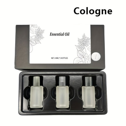 Waterless Car Air Freshener Diffuser Vent Clip USB Charging – 3 Intensity Levels, Lasts 45 Days, 3 or 6 Perfume Bottles, Portable Scent Diffuser for Car Home Office, Blue Red Grey Cologne Luxury CC
