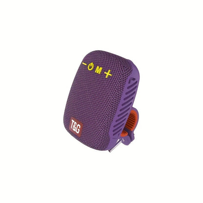T&G 392 IPX5 Waterproof Cycling Bluetooth Speaker – Compact Outdoor Wireless Speaker with TWS Stereo, FM Radio, TF Card & USB Drive Support, Type-C Charging, Compatible with Phone & Tablet