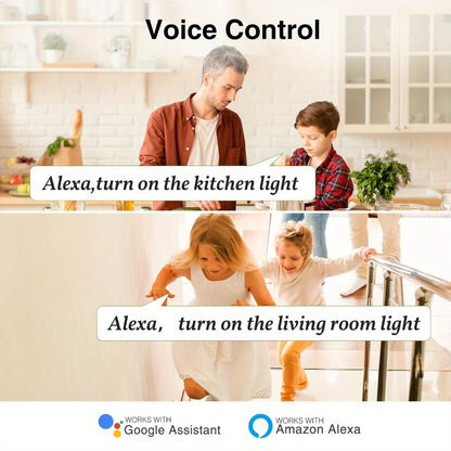 3-Way WiFi Smart Light Switch – Gosund Single-Pole & 3-Way Wall Switch, Works with Alexa & Google Home, Schedule, Timer, Voice & App Control, No Hub, Neutral Wire Required, FCC Certified (1/2/4 Pack)