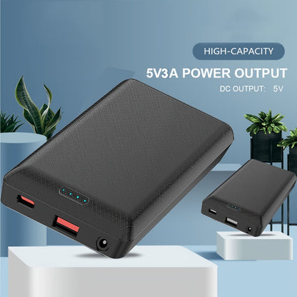 DC5V 3A Stable Output Power Bank 10000mAh Rechargeable Battery Pack for Heated Vest Jacket Scarf Gloves Heated Clothing Electric Heating Equipment Portable USB-C Charger