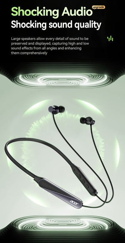 Acer TWS Wireless Earbuds Gaming Mode Low Latency, Noise Isolation Stereo Sound USB-C Charging Long Battery Life, Compatible with iPhone Android Smartphones Tablets for Gaming Workouts Flights Travel