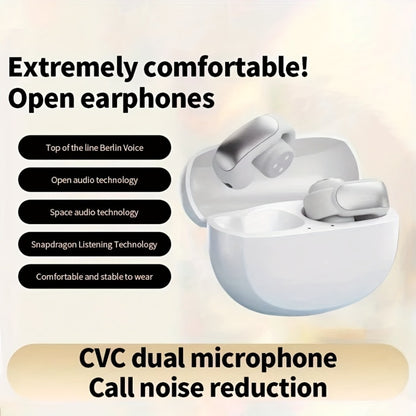 Open Audio Clip-On Earbuds 48-Hour Battery Situational Awareness True Wireless Bluetooth Immersive Sound Limited Edition Chilled Lilac Color