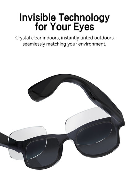 AI Smart Glasses HD Video Recording 8MP Camera - AI Object Recognition, Real-Time Translation, Touch Control, Bluetooth Calls & Music, Wearable Tech for Travel Outdoor 2026
