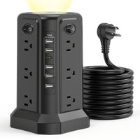 70.87 inch all-black night light