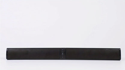 Detachable 20W TV Soundbar with Wireless Subwoofer, 3D Surround Sound Home Theater Speaker System, TF/AUX/FM/RCA/TWS, 4 Speakers, 2000mAh Battery, for TV PC Movie Game