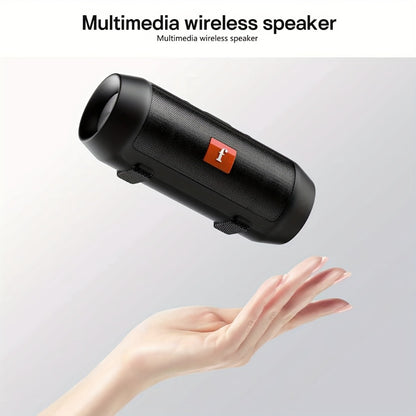 Outdoor Wireless Bluetooth Speaker Dual-Channel Subwoofer Deep Bass Long Battery Life Durable Party Speaker for Camping Tailgate BBQ Events Sports