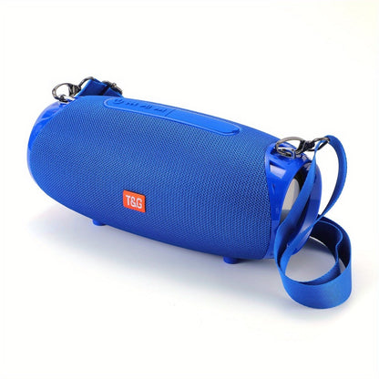 TG534 Dual Speaker Bluetooth Wireless Speaker – TWS Stereo Hi-Res Audio, Hands-Free Calling, FM Radio, TF Card & USB Drive Support, Compatible with Phone, Tablet & TV, Built-in Microphone
