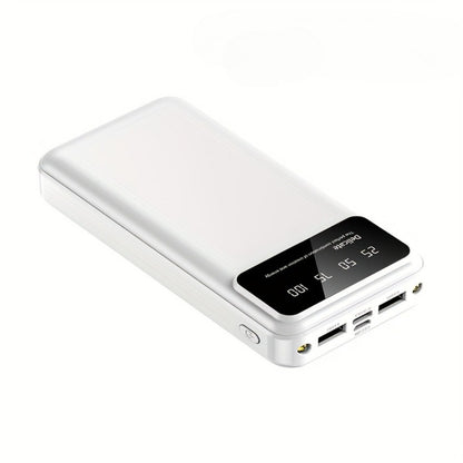 65000mAh Portable Power Bank with LED Display USB Charger for iPhone 17 16 15 14 13 12 11 XS Android Phones Tablets – High Capacity Emergency Backup Battery Pack for Travel Outdoor Camping